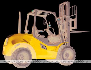 Дизельный погрузчик TRF D30-4J4WD