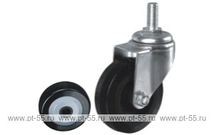 Колесо поворотное с болтом Lema CE3-PL-75-50-4