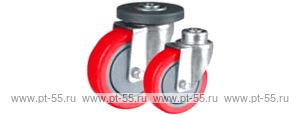 Колесо поворотное под болт Lema AAC5-PU-125-140-7