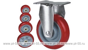 Колесо неповоротное Lema ED1-TPU-100-100-6