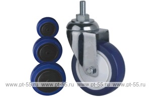 Колесо поворотное с болтом Lema EG3-RUB-100-130-7