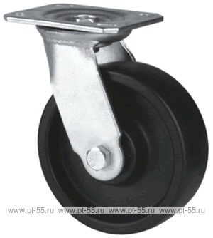 Колесо поворотное с площадкой Lema GAH2-HP-125-180-6