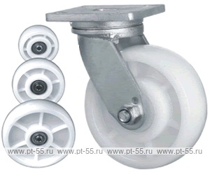 Колесо поворотное с площадкой Lema GH2-TPA-200-900-6